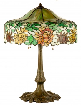 Gorham Chrysanthemum Table Lamp